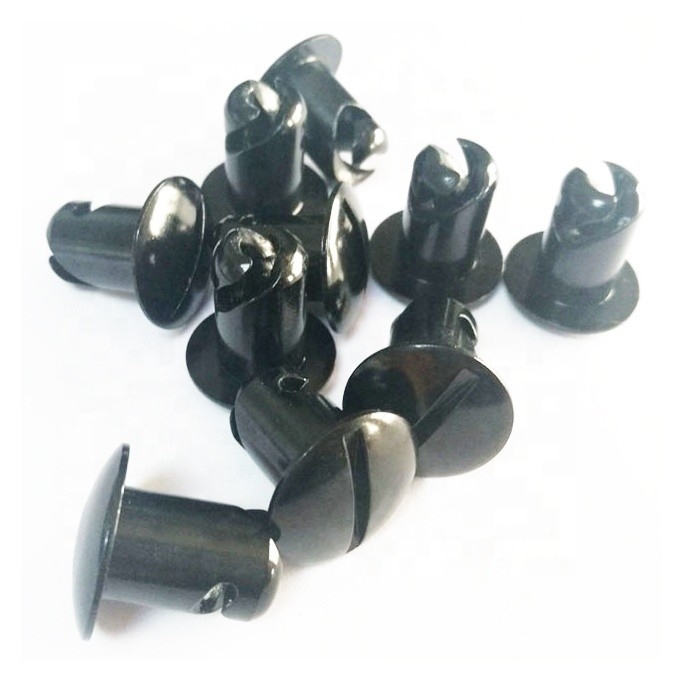 Universal Car Fitment Sprint Car Negro DZUS Botões 7/16 &quot;X.500&quot; Alumínio Stock para desempenho e durabilidade incomparáveis