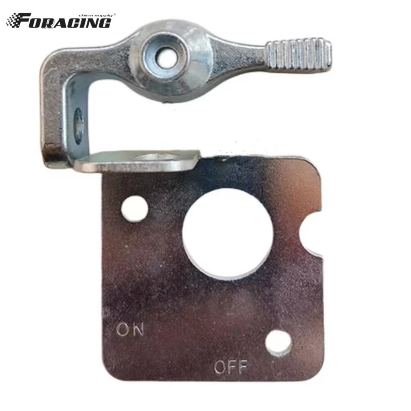 Universal Car A / C SWITCH Bateria Mestre Desconectar Switch Kit de alavanca de bloqueio vermelho e amarelo para corridas de desempenho de aço