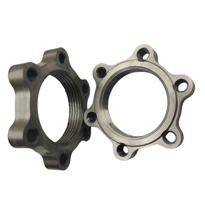 1-3/16&quot;-18 Universal Year Sprint Car Locking Spindle Nut com compatibilidade de carro de corrida de titânio