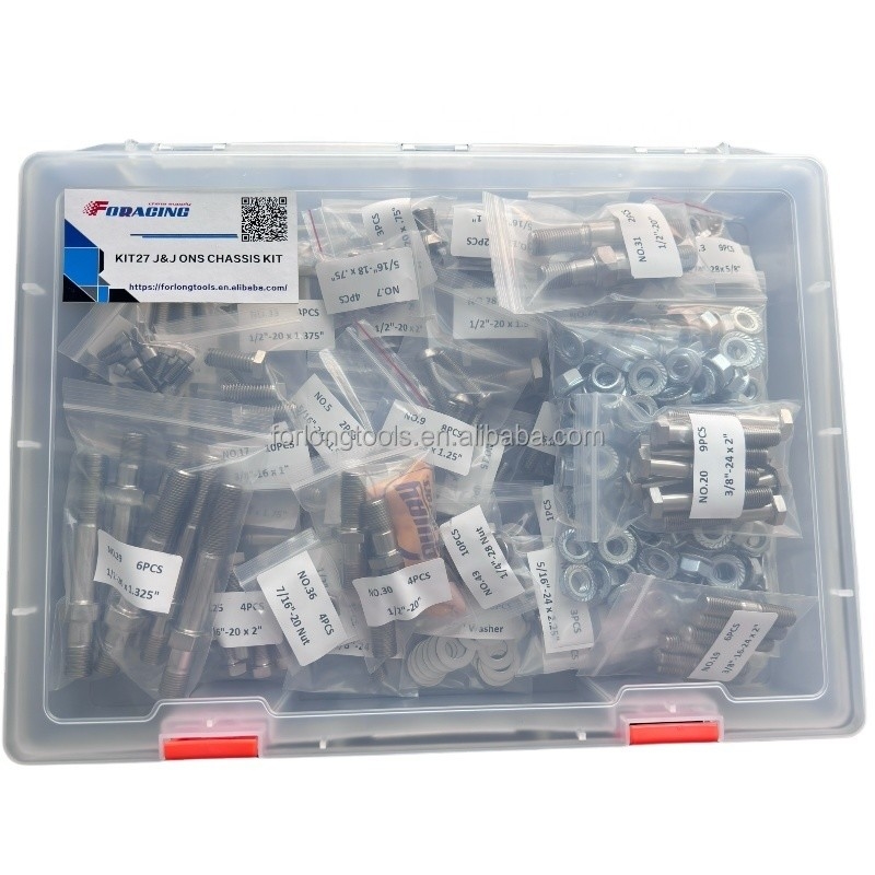 Acessórios universais para carros Titânio Bolto Sprint Carro J J ONS Chassi One Nut Shock Mount Kit para Eagle/Maxim Fácil instalação