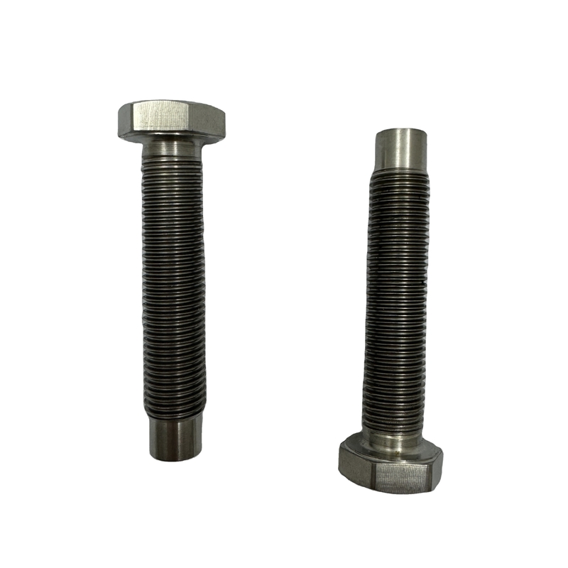 Sprint Titânio Torsion Stop 3/8 &quot;-24 Bullet Nose Micro ajustar parafuso com acabamento natural Stock padrão DIN