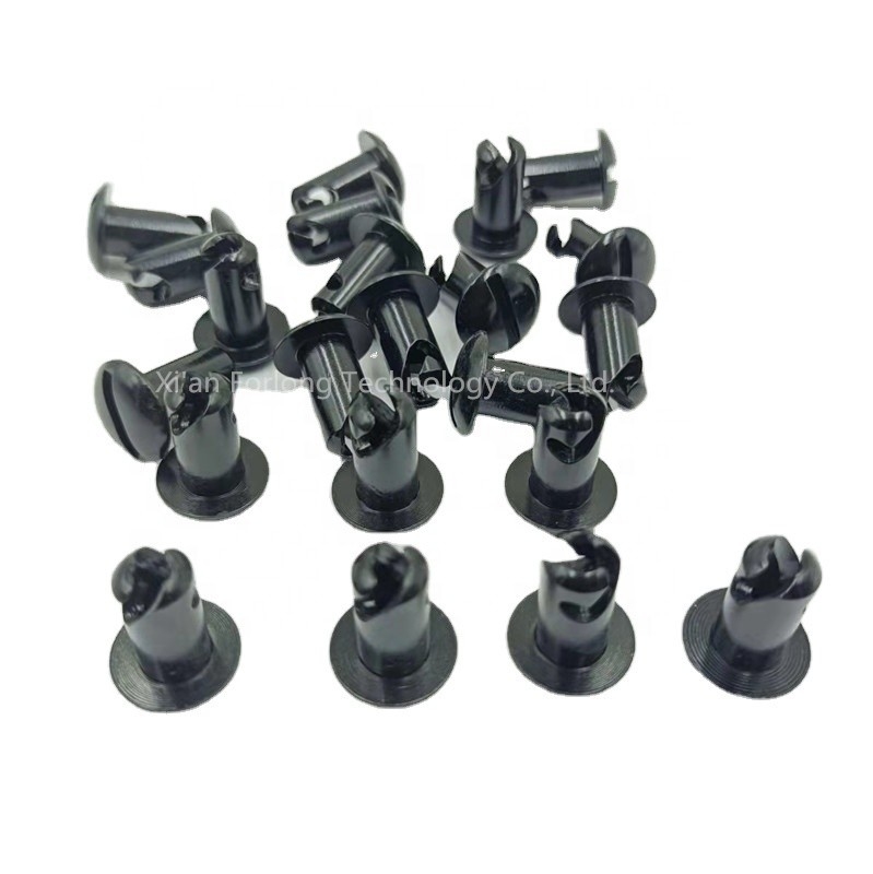 Acessórios universais para carros Cúpula de aço Quarta cabeça botões de giro Dzus 5/16&quot;*0.5&quot; Preto com fácil instalação