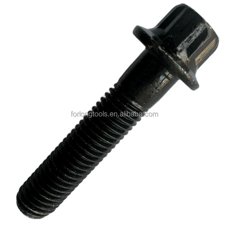 Excepcional Durabilidade Universal RS/ RX Kit de Flanco Dividido M7 x 32 parafuso e porca com parafuso de flange de titânio preto