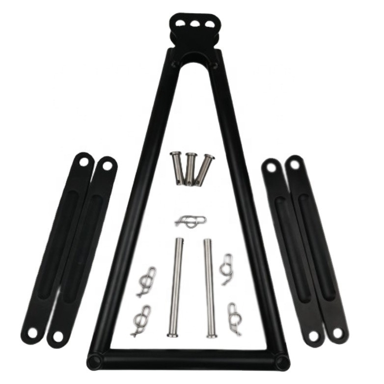 Acero de acessórios para automóveis universais 13-5/8&quot; 14&quot; Escada Jacobs com alças de alumínio e pinos de titânio