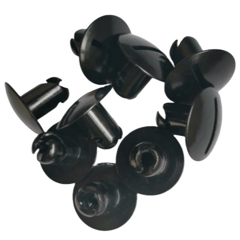 Substituição/reparação Propósito 7/16 &quot;Alumínio Dzus Botão Dome Head.500 Black Quarter Turn Fasteners para instalação universal