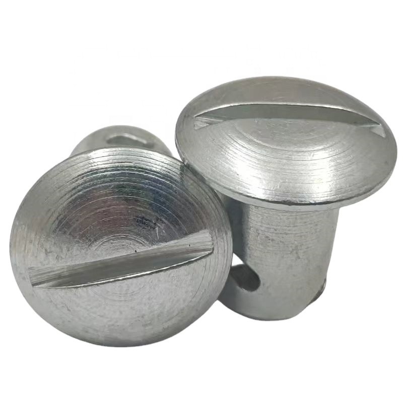 Universal Dzus Dome botões de cabeça Prata 7/16 &quot;x.500&quot; aço Sprint Car Maxim com Material Universal