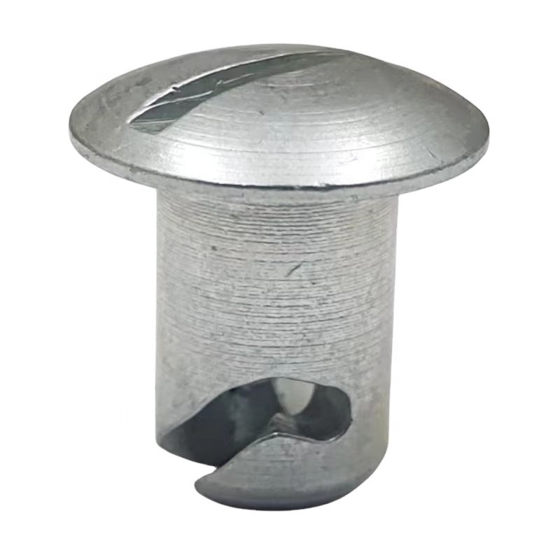 Universal Sprint Car Parts 7/16&quot; *.500&quot; Dome Head Quarter Turn Stud com fixações Dzus de aço