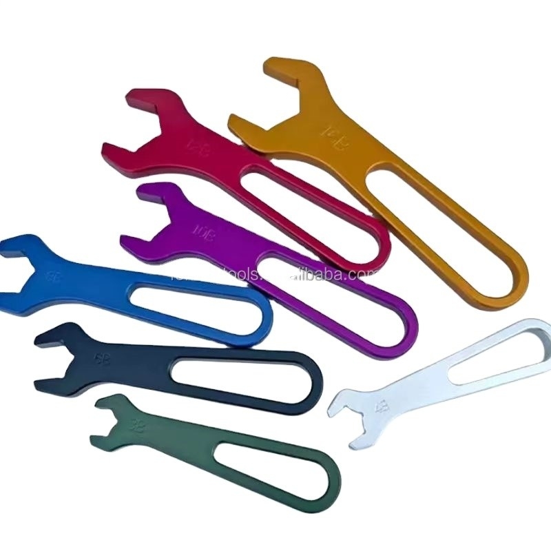 Universal Fitment 7PCS An3-An16 Alumínio Billet Racing Sprint Car Tool Sets para manutenção / reparo e carro universal