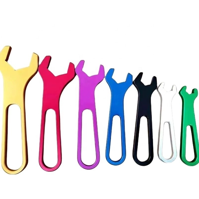 6 peças AN Spanner Alumínio Billet Racing Tool Sets para Universal Car Fitment An4-An16 Sprint Chaves de Carro a preços acessíveis