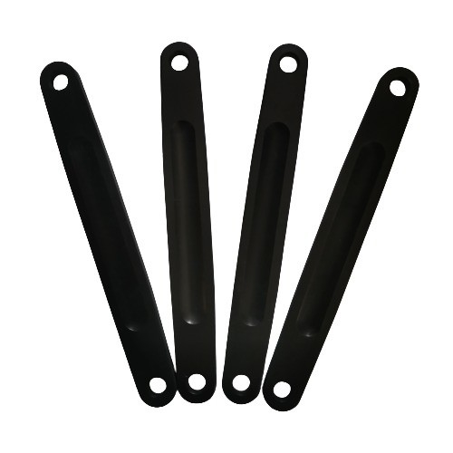 Universal 3/8 &quot;Tamanho de buraco Cinturão de escada Jacobs preto 7&quot; para necessidades de corrida de automóveis de alumínio