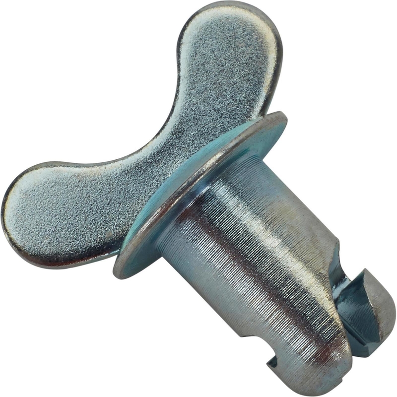Atualize o sistema de fixação do seu carro Sprint com prata 5/16 &quot;x.500&quot; aço Dzus Dome botões de cabeça borboleta e manuseio