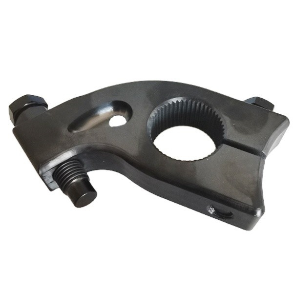 Universal Year Preto PVD Titânio Torsion Stop 1 3/4 &quot;Split 1-1/8&quot; Spline e 7/16 Ajustar parafusos 3/8&quot; Pin para carros de corrida